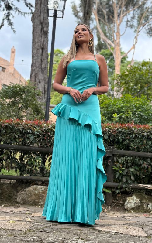 Vestido Aqua